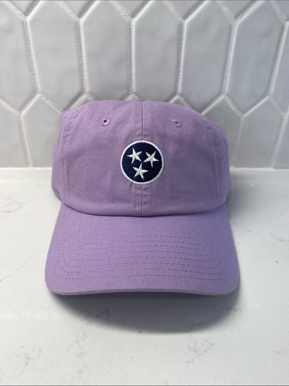 🆕 Volunteer Traditions Lilac Tristar Hat Tennessee Vols BRAND NEW ✨